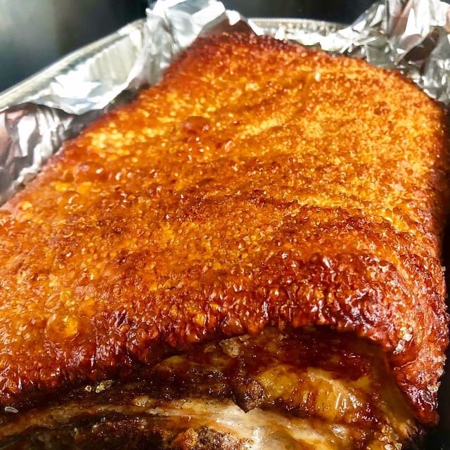 Siu Yuk Crispy Roast Pork/half pound.